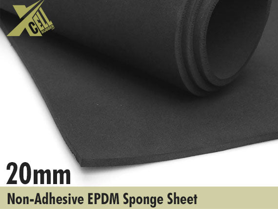 20mm Thick Non-Adhesive EPDM Sponge Sheet
