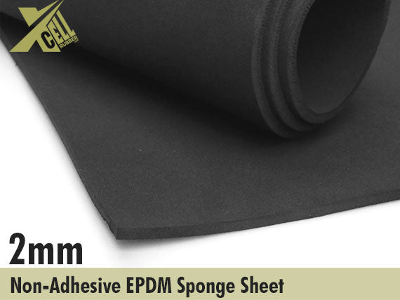 2mm Thick Non-Adhesive EPDM Sponge Sheet
