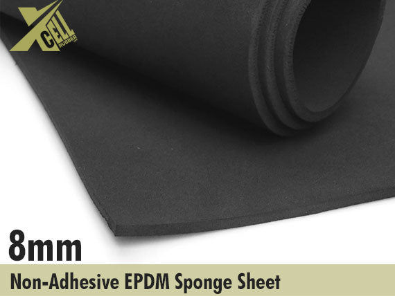 8mm Thick Non-Adhesive EPDM Sponge Sheet