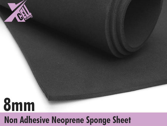 8mm Thick Non-Adhesive Neoprene Sponge Sheet