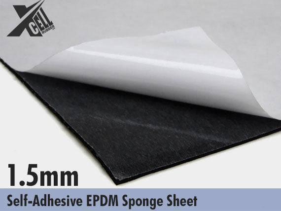 1.5mm Thick Self-Adhesive EPDM Sponge Sheet